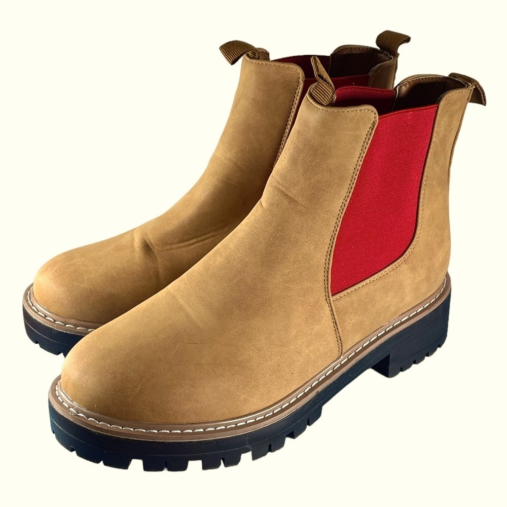 C. Wonder Chelsea Colorblocked Boots